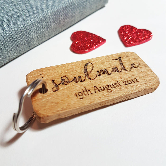 Personalised Soulmate Keyring