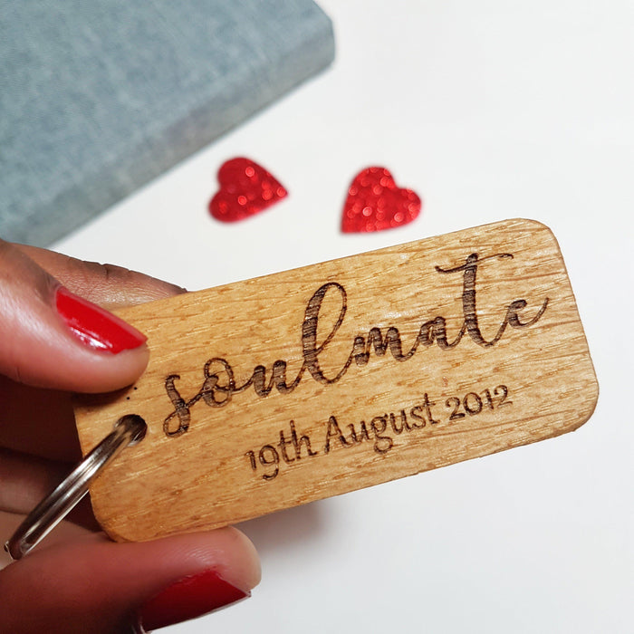 Personalised Soulmate Keyring