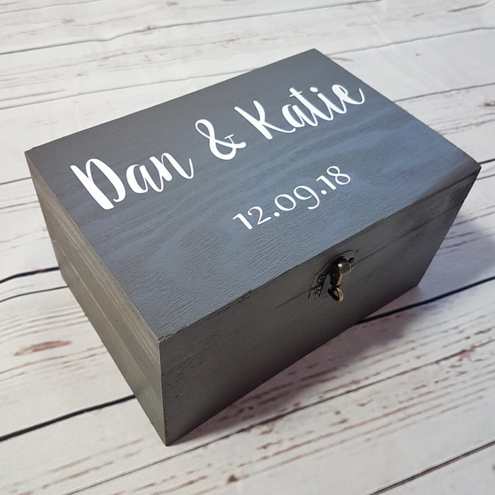 Personalised Wedding Box