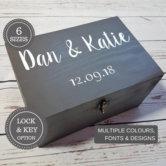 Personalised Wedding Box