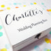 Personalised Wedding Planning Box