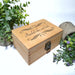 Personalised Wood Stationary Box I Teacher Gift Idea I Thank you Gift