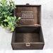 Personalised Wooden Keepsake Box With Lock I Birthday Wedding Anniversary Luxury Gift Box I Gift for Him Her