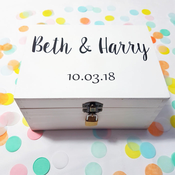 Personalised Wooden Memory Box