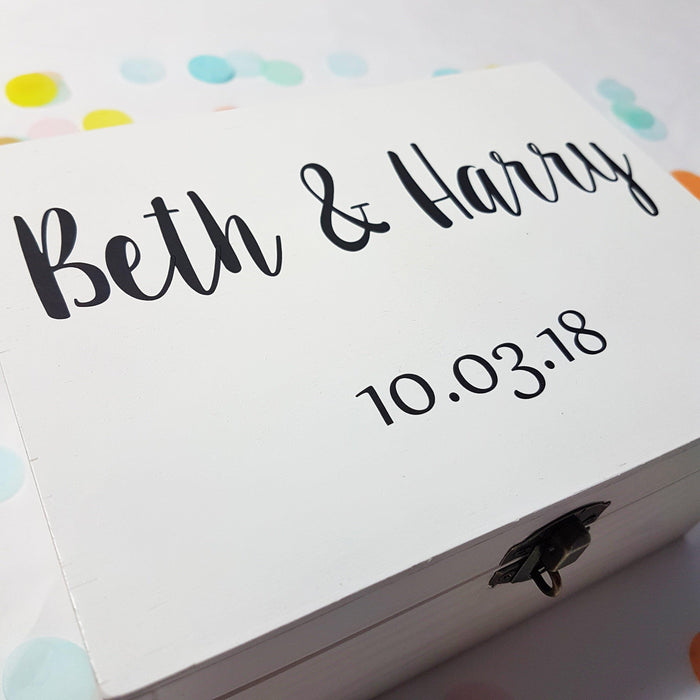 Personalised Wooden Memory Box