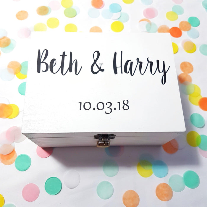 Personalised Wooden Memory Box