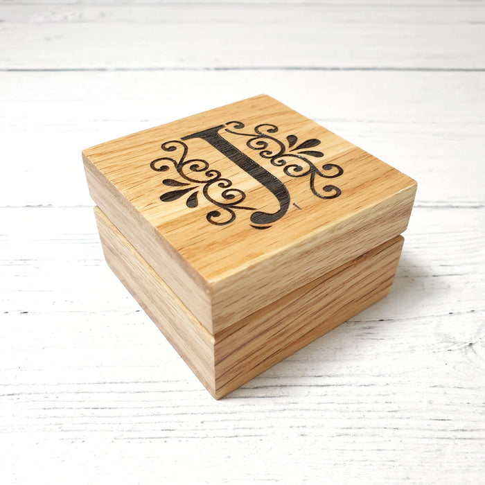 Personalised Wooden Monogram Necklace I Engraved 18th 21st Birthday Gift