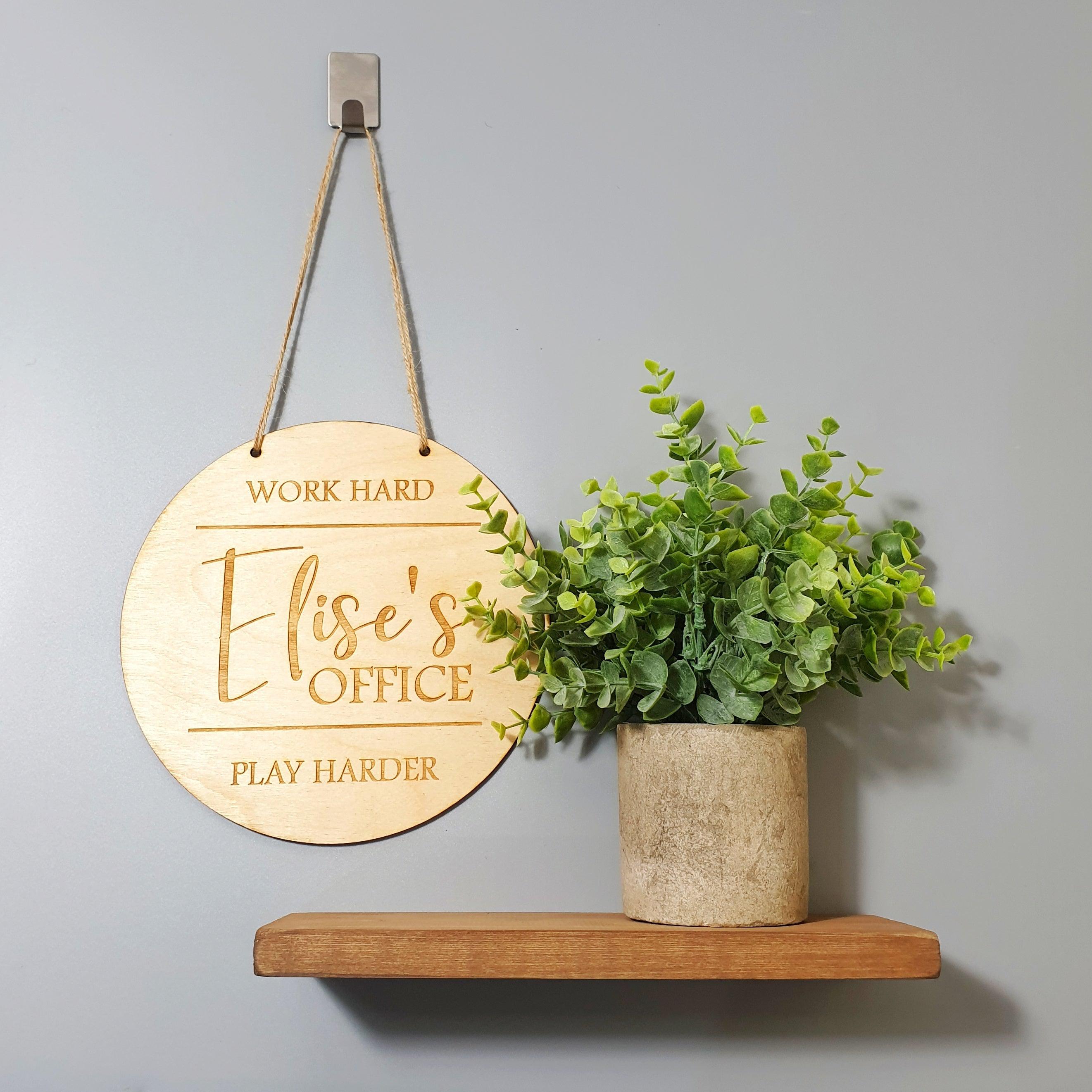 Rustic Sign Home Office 35 Home Office Decor Ideas + Designs For A