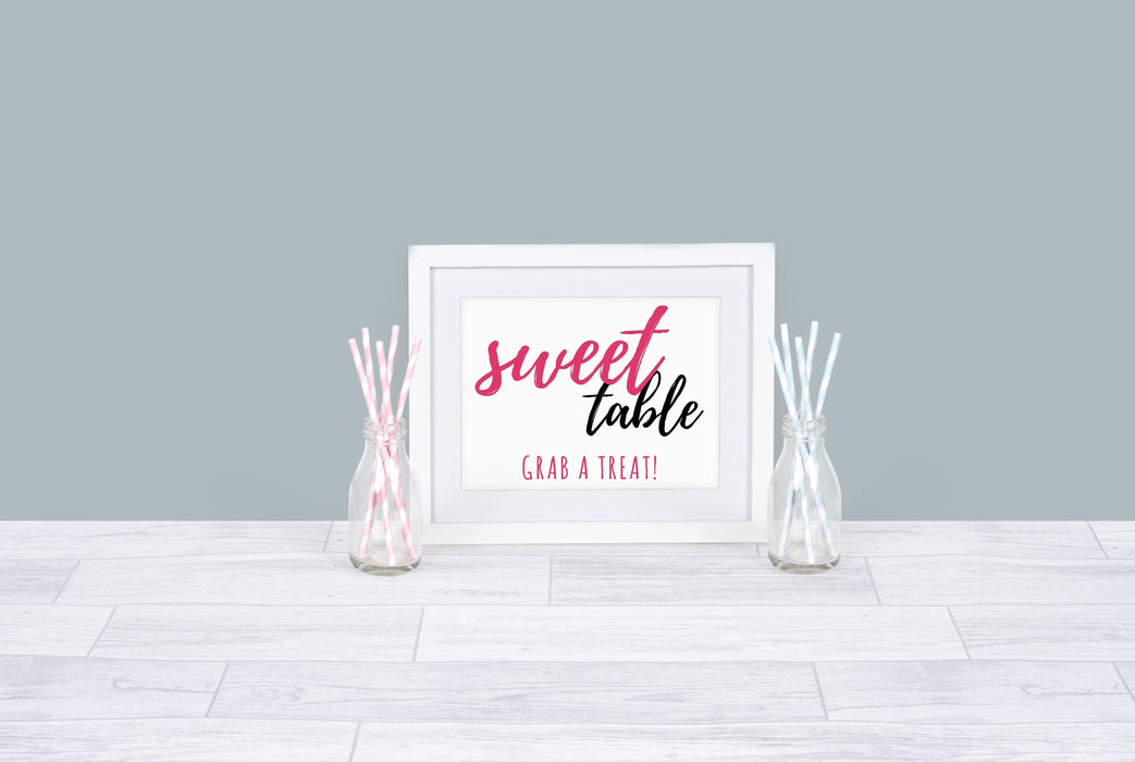 Printable Sweet Treat Table Sign