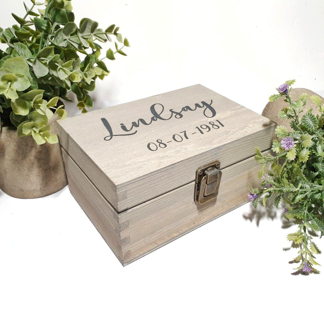 Romantic Anniversary Gift for Wife I Wedding Memory Box I Gift Idea