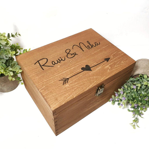 Sentimental Gift for Husband Wife I Couple Love Anniversary Memory Box
