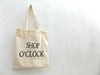 Shop O'clock cotton Tote bag