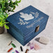 Wooden Crystal Box I Personalised Crystal Collection Storage Box I Healing Chakra Stones Box
