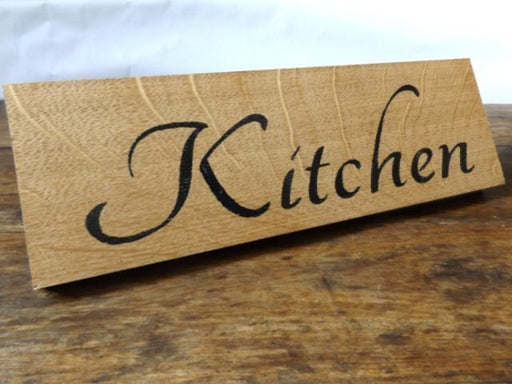 Wooden Kitchen Plaque